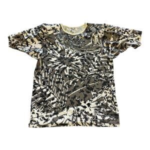 Vintage Top Womens Size Small Sequin Adorned Casual T-Shirt Retro Grandmacore